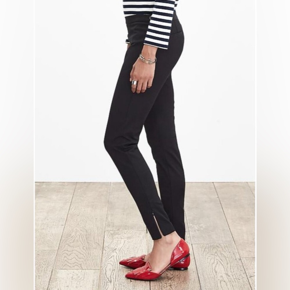 NWT! Banana Republic Sloan Skinny Fit Ankle Zip Pants Size 6